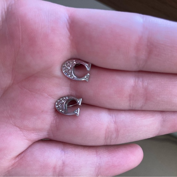 Coach Earrings (these need a special type of push back posts that I do not have) - Picture 1 of 4